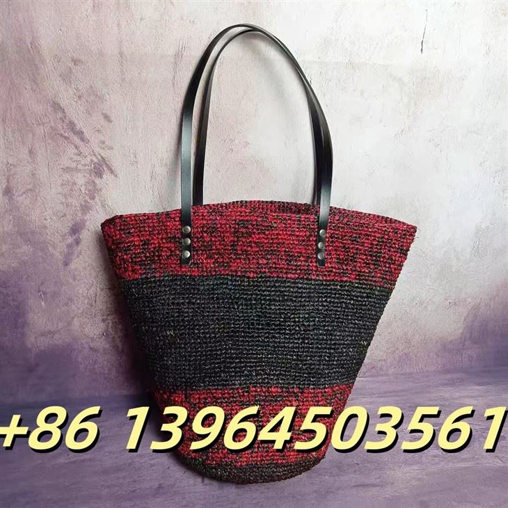 Raffia Lub xub pwg Puam Caij Ntuj Sov Hnab