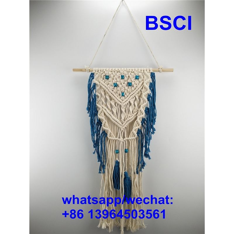 Cotton Rope Phab ntsa Tapestry