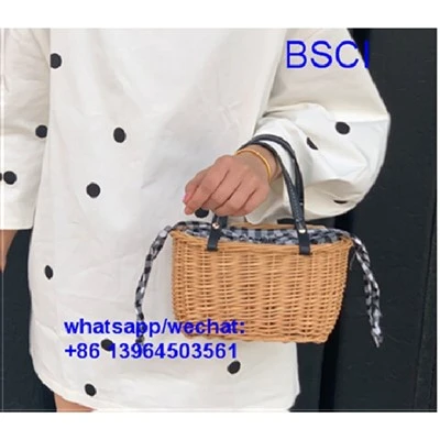 Rattan Woven Bags rau poj niam