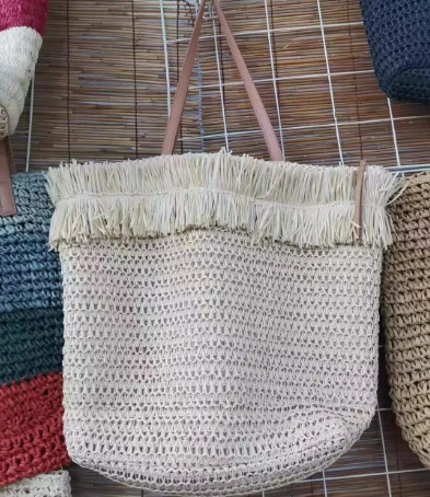 Beidge Stitched Tassels Khw Cov Poj Niam Hnab