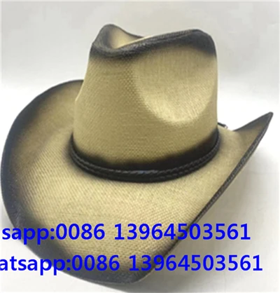 Vintage Loj Eaves Tralve Straw Hat