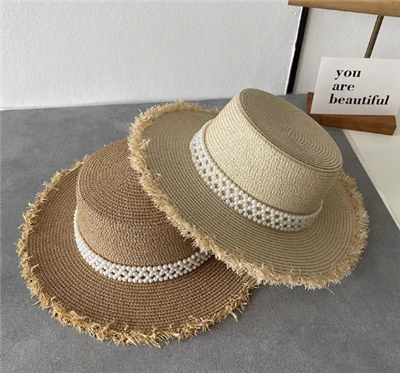 Pearl Tes Woven Women Sun Hat