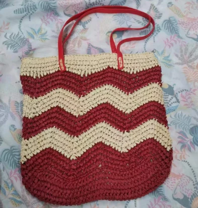Liab Laj Daim Ntawv Crochet Cov Poj Niam Quav Cab Hnab