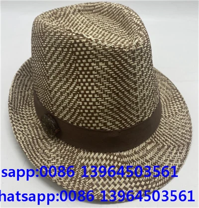 Luv Brim Txiv neej Boho Straw Hat