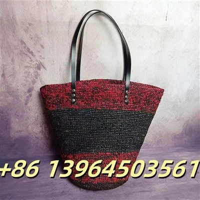 Raffia Lub xub pwg Puam Caij Ntuj Sov Hnab
