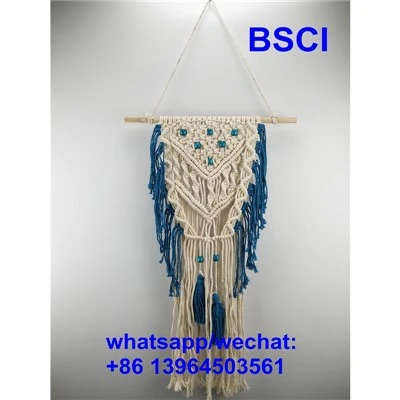 Cotton Rope Phab ntsa Tapestry