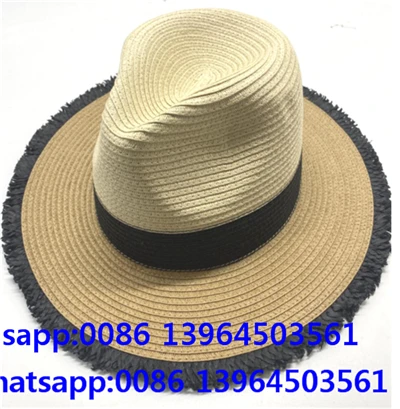 Lub caij ntuj sov Straw Sun Hat