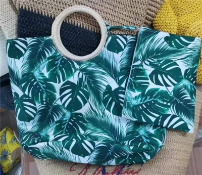 Tropical Women Puam Hnab Ib Txheej