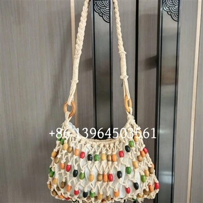 Zam Woven Poj Niam Beach Hnab