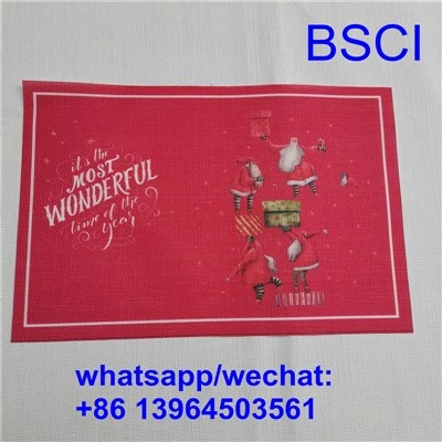 Washable Table Mats nrog Qauv