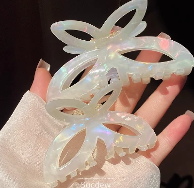 Stylish ntxhais plaub hau Clips