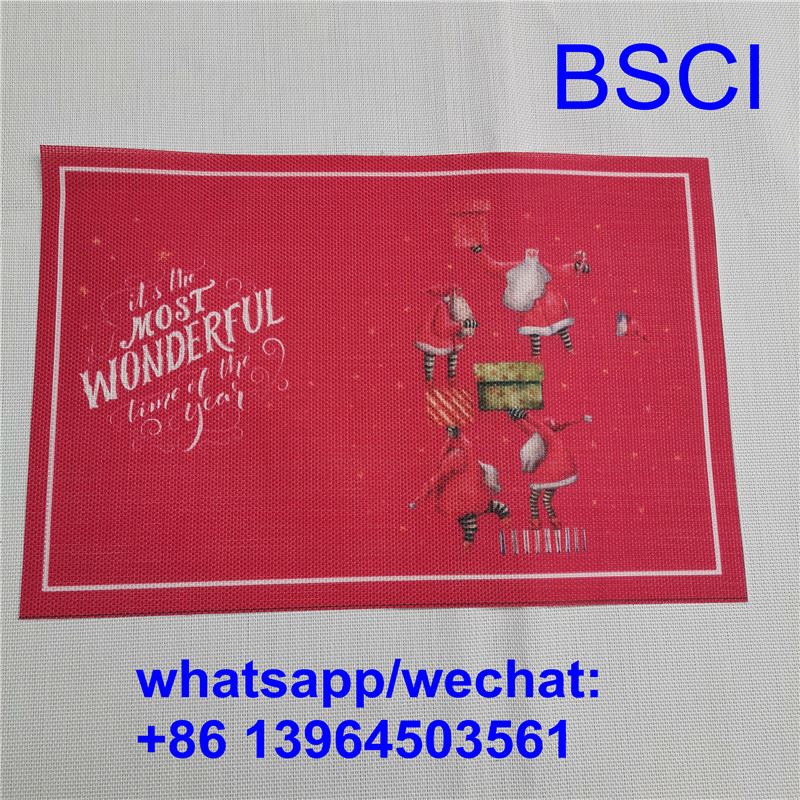 Washable Table Mats nrog Qauv